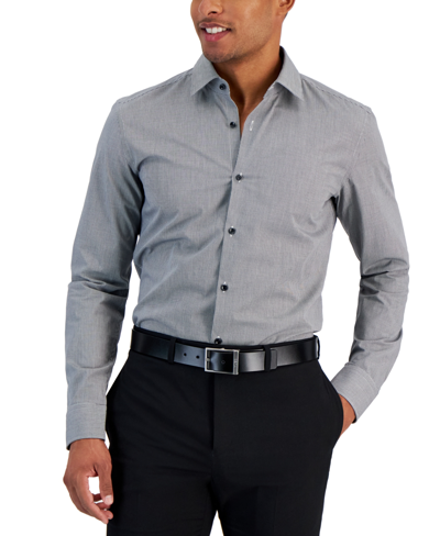 Hugo By  Boss Men's Slim-fit Kenno Dress Shirt In Black