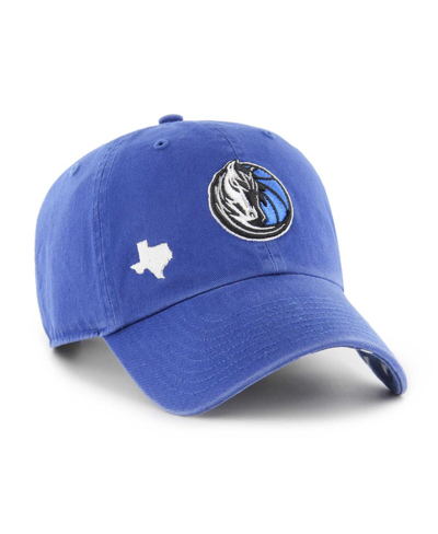 47 Brand Women's ' Blue Dallas Mavericks Confetti Undervisor Clean Up Adjustable Hat