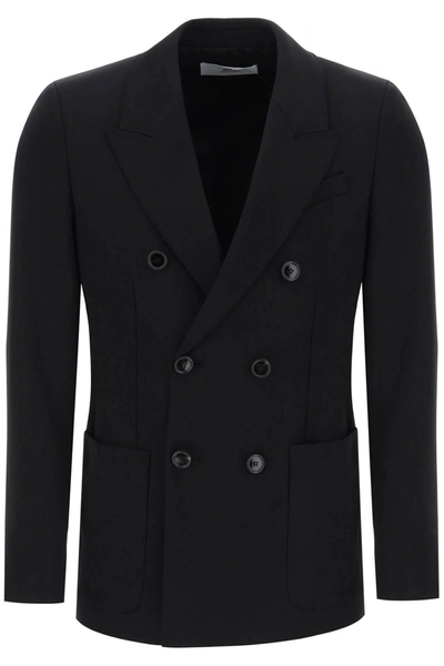 AMI ALEXANDRE MATTIUSSI AMI ALEXANDRE MATTIUSSI DOUBLE BREASTED WOOL JACKET FOR MEN
