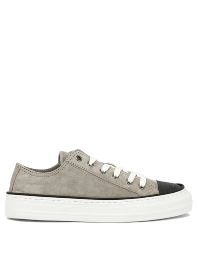 BRUNELLO CUCINELLI BRUNELLO CUCINELLI "PRECIOUS TOE" SNEAKERS