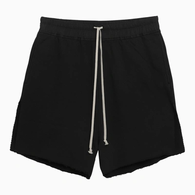 Drkshdw Black Cotton Blend Bermuda Shorts