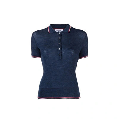 THOM BROWNE THOM BROWNE POLO T SHIRT