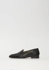 The Row Adam Loafer In Black Blk