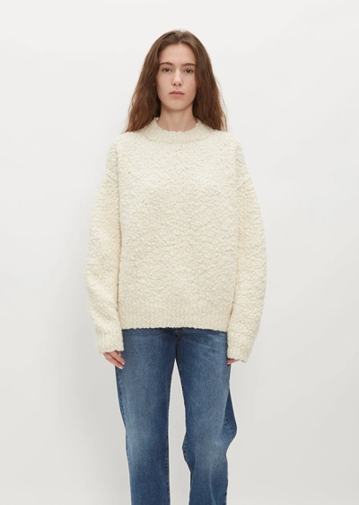 Lauren Manoogian Off-white Berber Sweater In Raw White