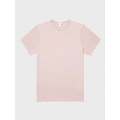Sunspel Classic T-shirt In Pink