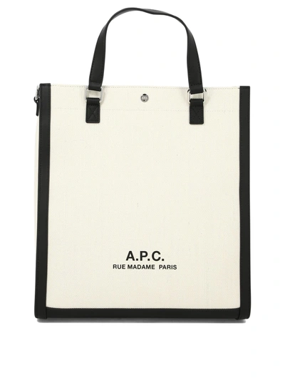 A.p.c. Camille 2.0 Tote Bag In Black