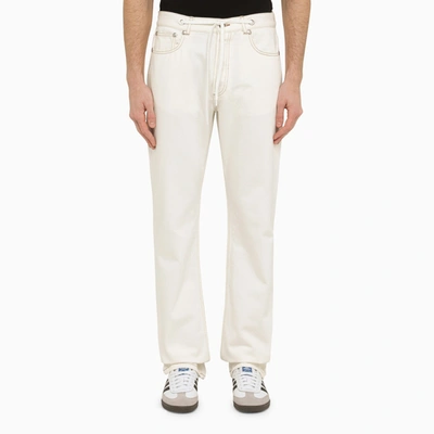 APC A.P.C. A.P.C. X NRL ÉCRU DENIM TROUSERS