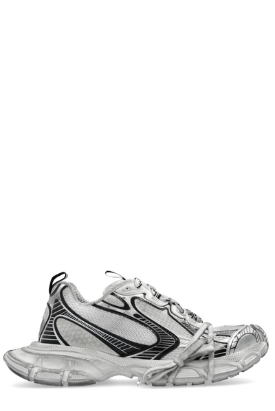 Balenciaga 3xl Lace-up Sneakers In Grey
