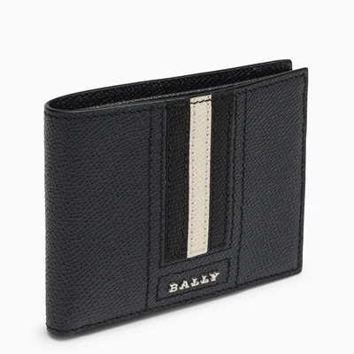 Bally Black Billfold Wallet In Leather