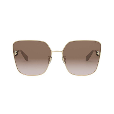 Bulgari Butterfly Frame Sunglasses In Multi