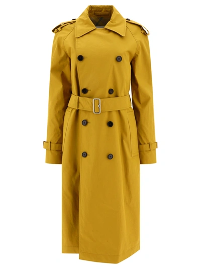 BURBERRY BURBERRY LONG GABARDINE TRENCH COAT