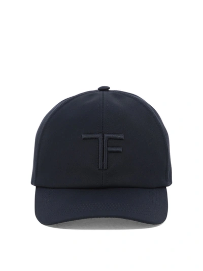 TOM FORD TOM FORD BASEBALL CAP WITH LOGO