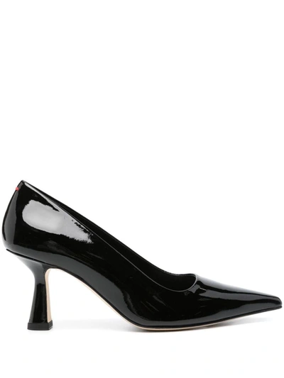 Aeyde Zandra 75mm Leather Pumps In Black