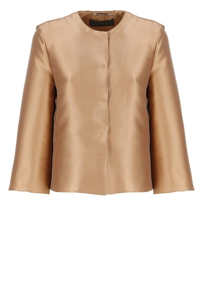 Alberta Ferretti Jackets Golden