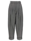 ALEXANDRE VAUTHIER ALEXANDRE VAUTHIER METAL HOUNDSTOOTH TROUSERS