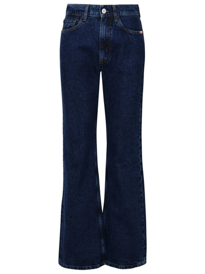 Amish Blue Cotton 'kendall' Jeans