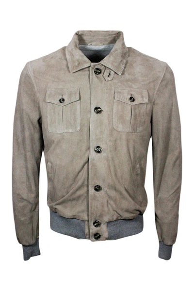 Barba Napoli Barba Jackets In Beige