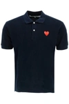 COMME DES GARÇONS PLAY COMME DES GARCONS PLAY HEART POLO SHIRT