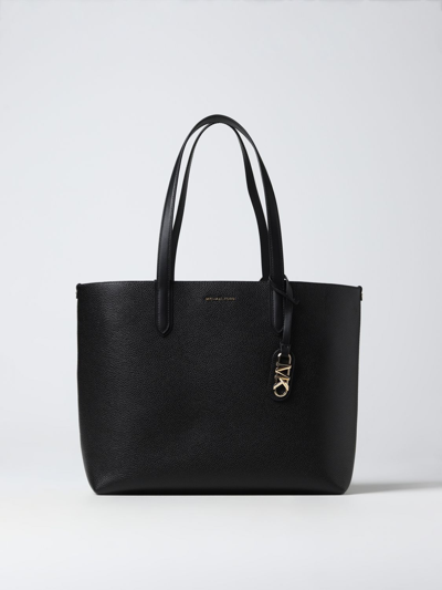 Michael Kors Michael  Eliza Leather Bag In Black