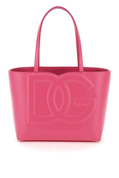Dolce & Gabbana Designer Handbags Small Shopping Bag In Pink