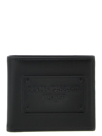 Dolce & Gabbana Logo Wallet In Black