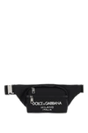 DOLCE & GABBANA DOLCE & GABBANA NYLON BELTPACK BAG WITH LOGO