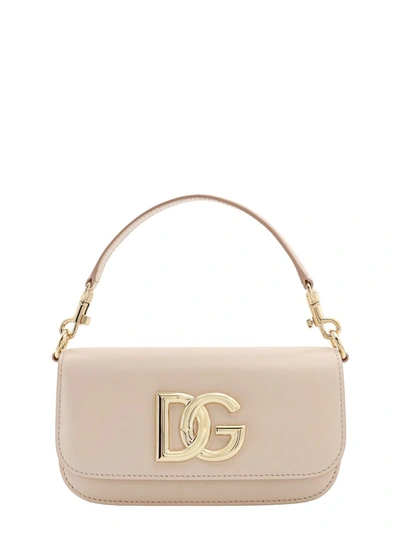 Dolce & Gabbana Shoulder Bag In Beige