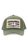 DSQUARED2 DSQUARED2 BASEBALL CAP WITH LOGOED PATCH