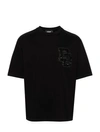 DSQUARED2 DSQUARED2 T-SHIRTS AND POLOS BLACK