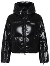 Duvetica Bellatrix Puffer Down Jacket In Black
