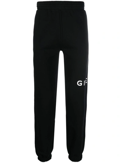 Givenchy Logo Slim-fit Jogger Sweatpants In Black