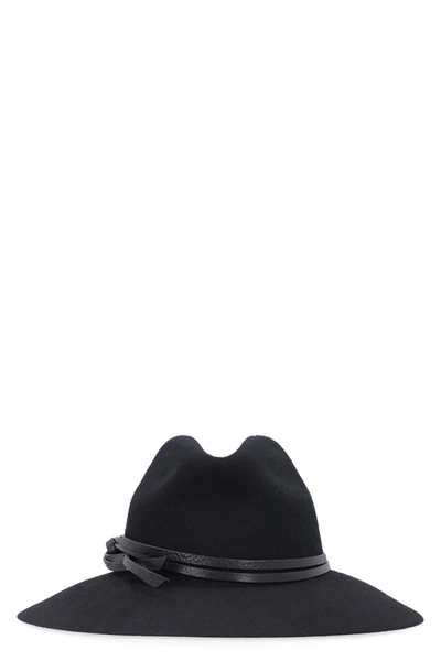 GOLDEN GOOSE GOLDEN GOOSE FEDORA WOOL HAT