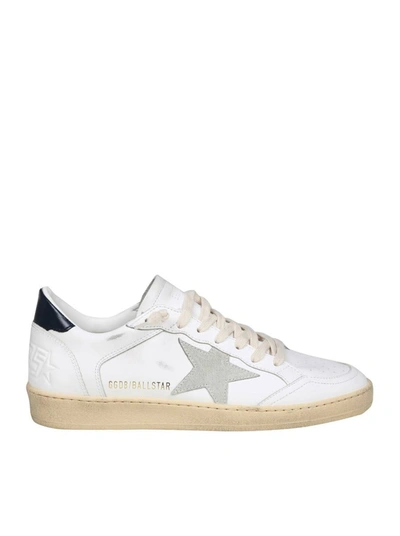 Golden Goose Ball Star Leather Sneakers In Multicolor
