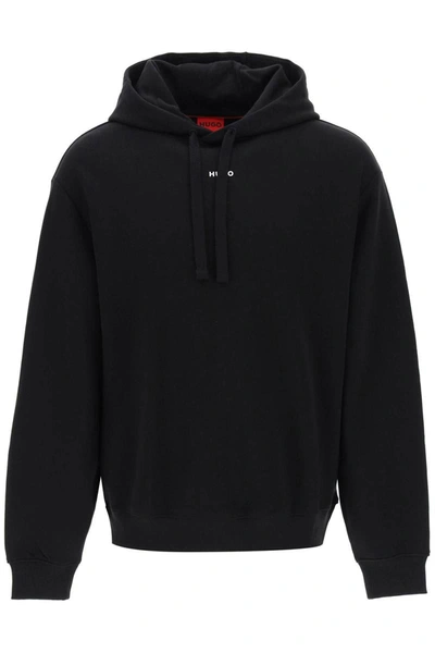 Hugo Boss Sweatshirt With Hood In Black