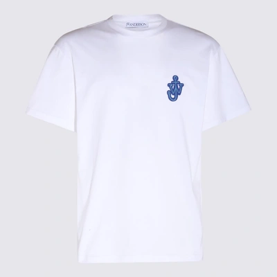 Jw Anderson J.w. Anderson White Cotton Anchor T-shirt