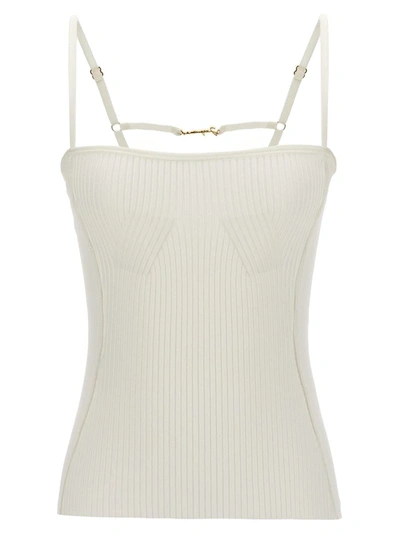 Jacquemus Le Haut Sierra Tops White