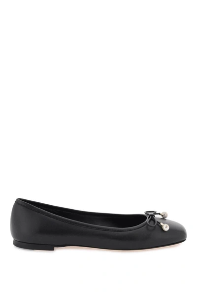 Jimmy Choo 'elme' Ballerina Flats In Black