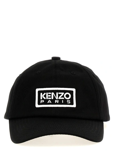 Kenzo Paris Baseball Cap In Black
