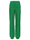Le Twins Green Viola Pants In Green