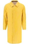 Maison Margiela Trench Coat In Yellow