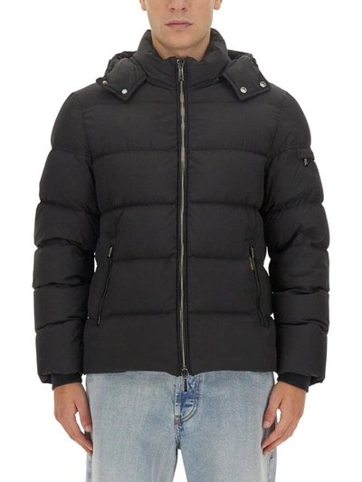 Moorer Brett-skt Padded Jacket In Black