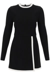 Msgm Playsuit With Contrasting Detailing In Multicolor