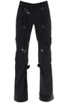 OFF-WHITE OFF-WHITE CARGO PANTS IN WOOL BLEND