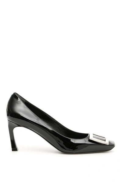 Roger Vivier Belle Vivier Trompette 70 Pumps In Black