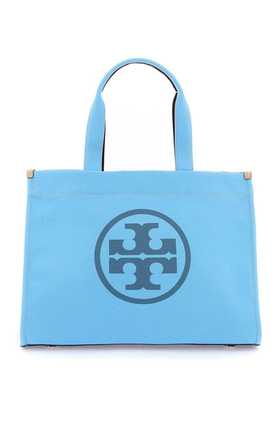 Tory Burch Color-block 'ella' Tote Bag In Multicolor