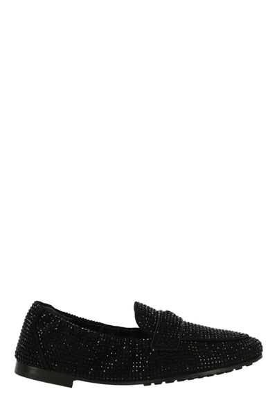 Tory Burch Flat Shoes In Perfect Black / Jet