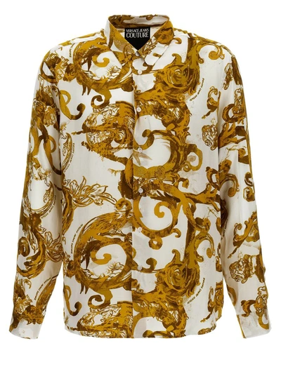 Versace Jeans Couture All Over Print Shirt In Multicolour