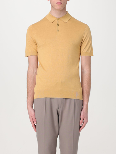 Paolo Pecora Polo Shirt  Men Color Yellow