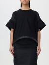 Sacai T-shirt  Woman Color Black