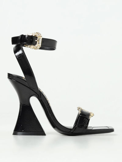 Versace Jeans Couture High Heel Shoes  Woman Colour Black